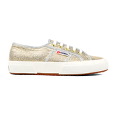 Superga 2750 Lamé Gold Grey Silver
