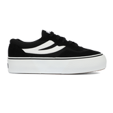 Superga 3041 Revolley Colorblock Platform Black White
