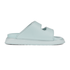 Superga 1918 Slides Double Band Grey Flint