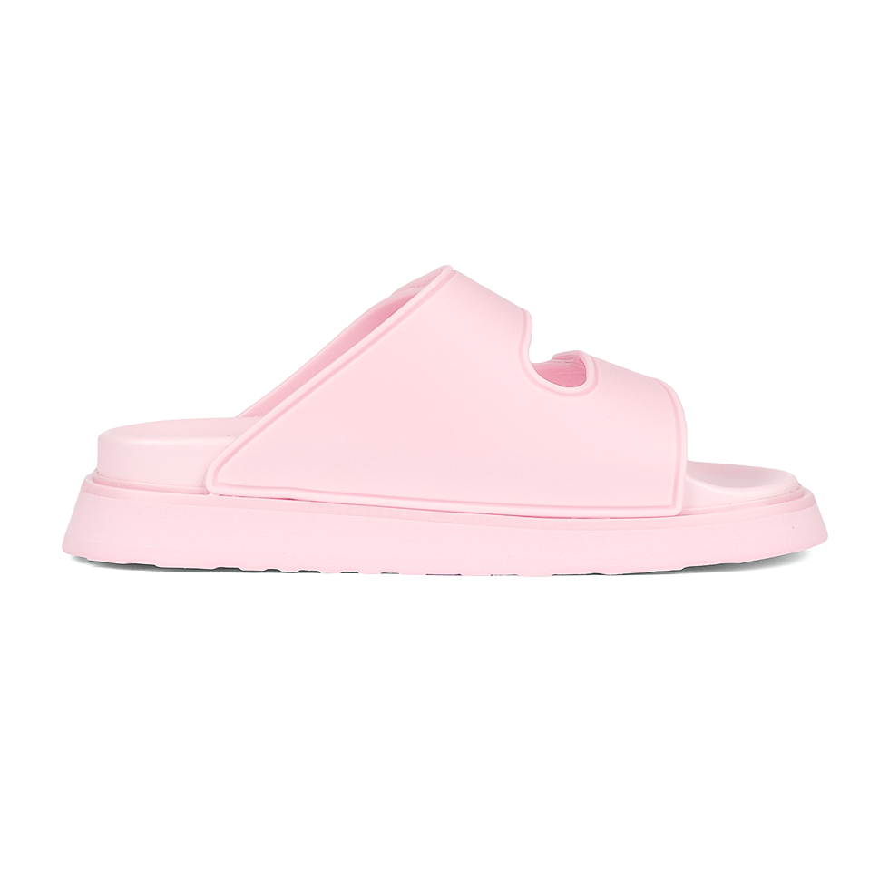 superga pink slides