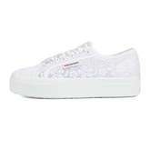 Superga 2740 Flower Macrame Total White
