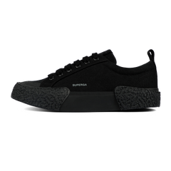 Superga 2660 Stripe Big Bumpers Full Black