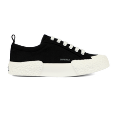 Superga 2660 Stripe Big Bumpers Black Off White