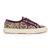 Superga 2750 Tapestry Beige Purple Off White