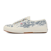 Superga 2161 Toile De Jouy Beige Natural Blue Navy