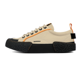 Superga 2660 Stripe Big Bumpers Tape Beige Light Orange Blazing Black