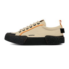 Superga 2660 Stripe Big Bumpers Tape Beige Light Orange Blazing Black