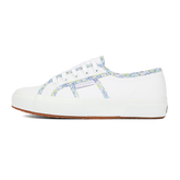 Superga 2750 Fun Flowers Bindings Blue Light