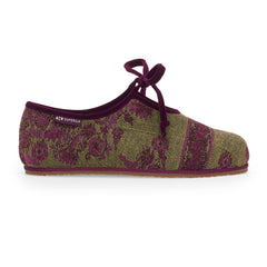 Superga 1997 Ballerina Tapestry Military Green Purple