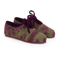 Superga 1997 Ballerina Tapestry Military Green Purple