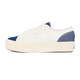 Superga ♡ Atiqa 2740 Platform Reverse Denim Blue Violet