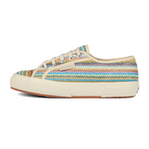 Superga 2750 Raffia Lilla Multicolor Herringbone