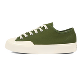 Artifact by Superga 2432 Collect Workwear Low Cut Cotton Canvas Green Off White