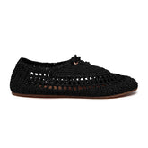 Superga 3021 Crochet Ballerina Black