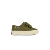 Superga 3750 Leggera Junior Straps Green Military Off White