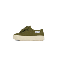 Superga 3750 Leggera Junior Straps Green Military Off White