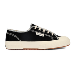 Superga 2294 Drill Overlock Stitching Black Off White