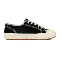 Superga 2294 Drill Overlock Stitching Black Off White