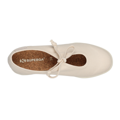 Superga 2442 Ballerina Lace Linen Beige Natural