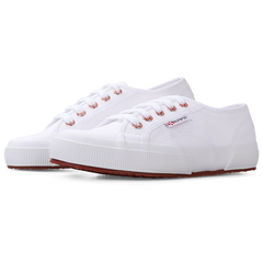 Superga Classic 2750 White-Rose Gold