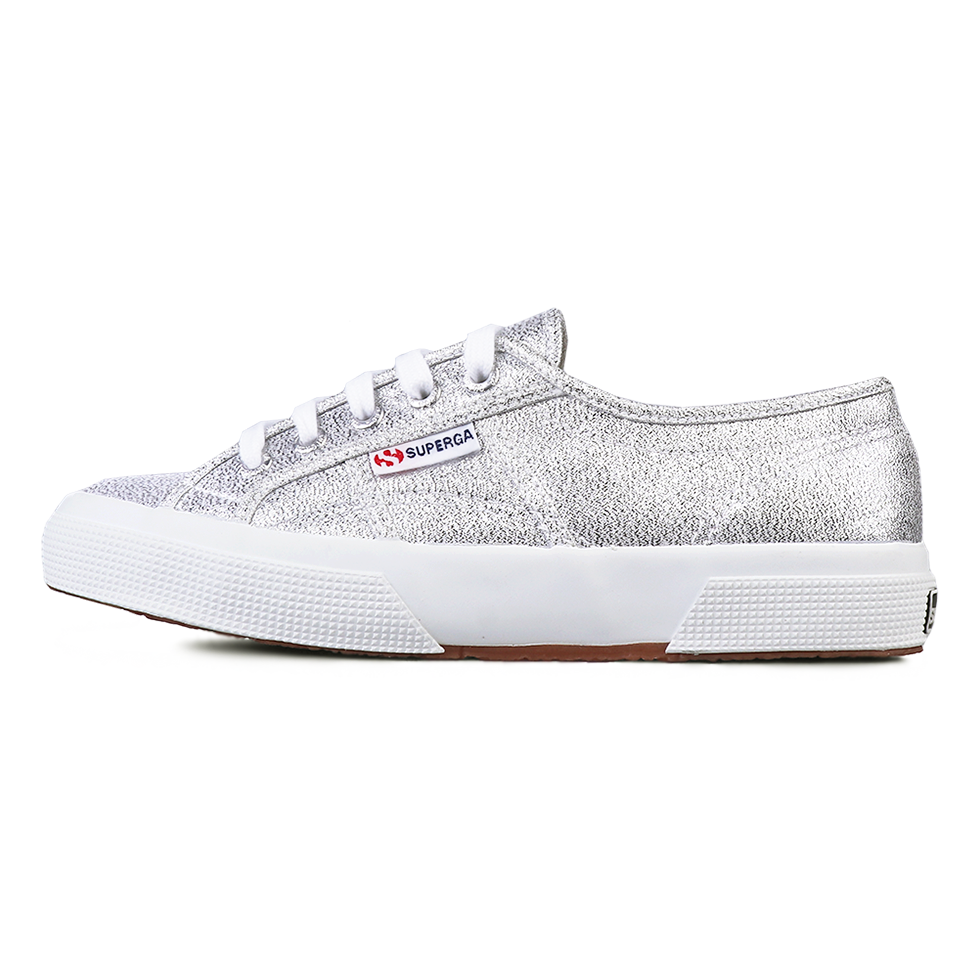 Superga 2024 silver shoes