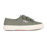 Superga Strap Green Safari Full Avorio