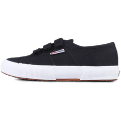 Superga Strap Black Full White