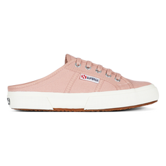 Superga 2402 Mule Pink Smoke Full Avorio