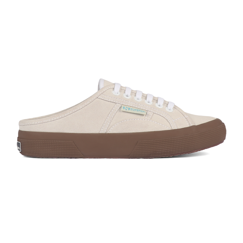 Superga X Motherchuckers 2402 Suede Mule White Oatmeal