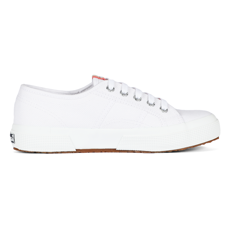 White and rose deals gold superga