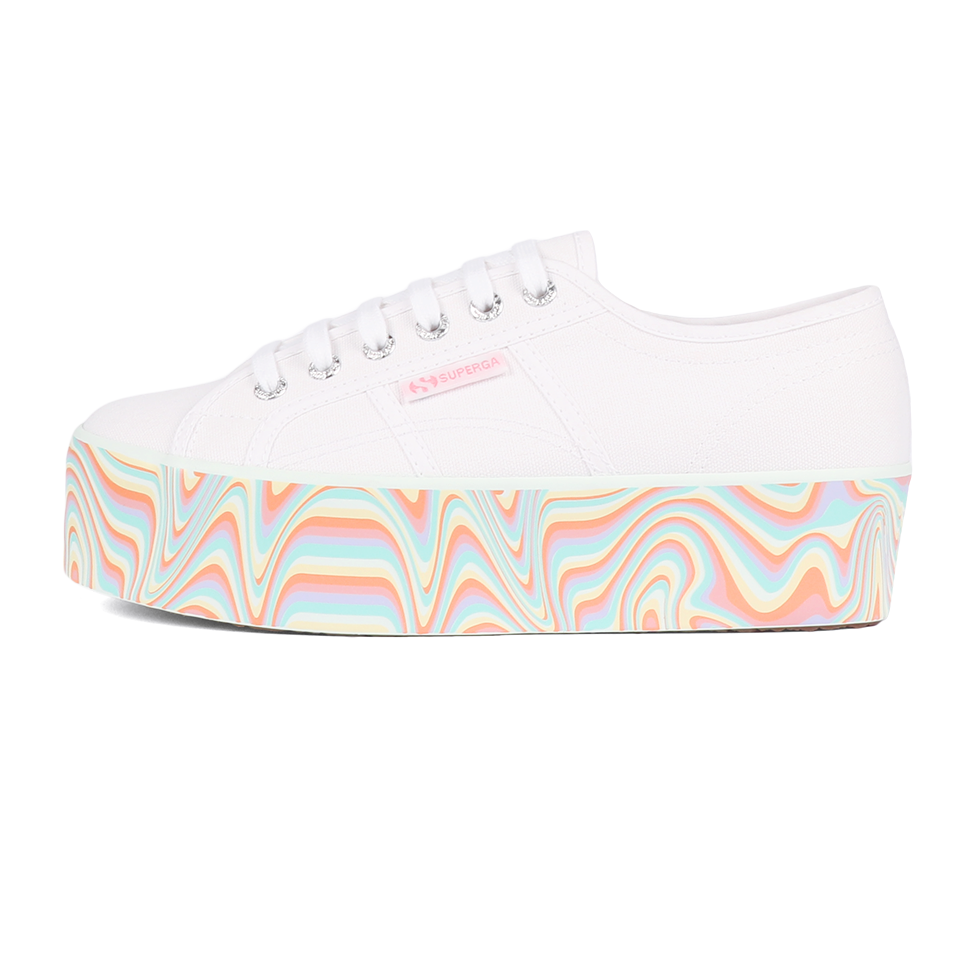 Superga 2790 Flatform Multicolor Liquify Sole