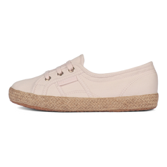 Superga 2345 Ballerina Espadrille Pink Almond Gold