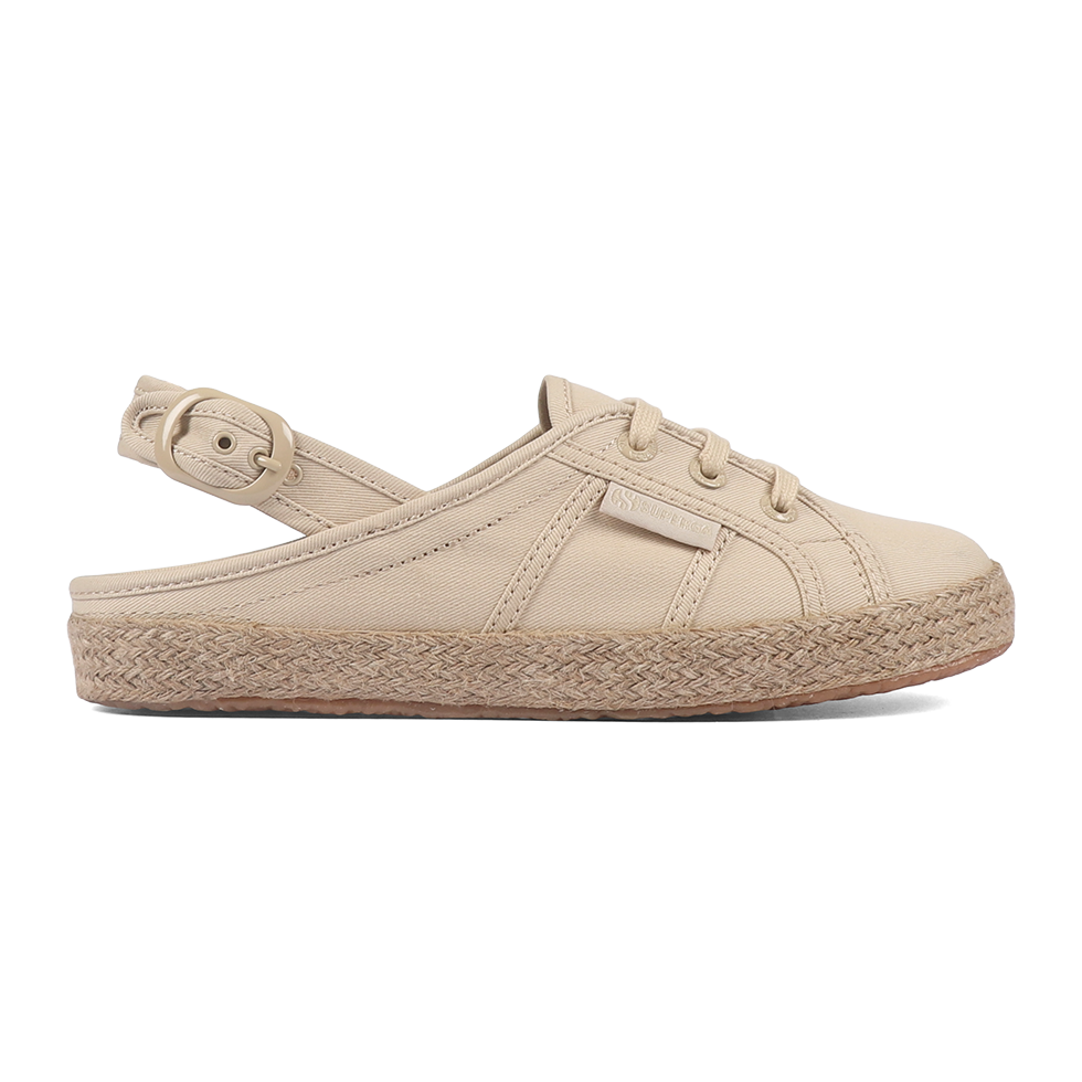 Superga 2933 Sling Back Espadrille Beige Light Superga Singapore