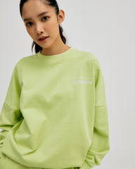 Superga x Motherchuckers Lime Logo Crewneck