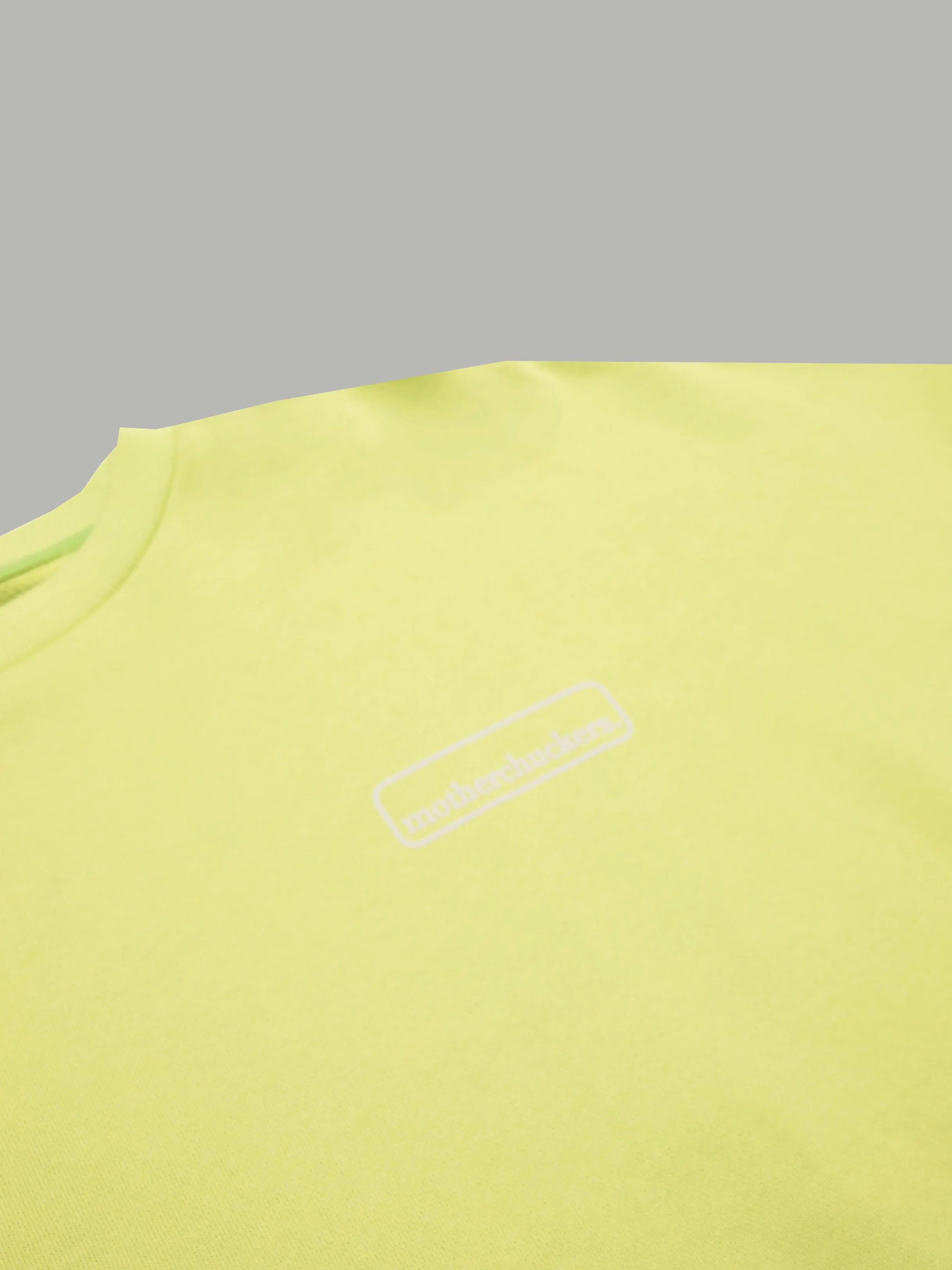 Superga x Motherchuckers Lime Logo Crewneck