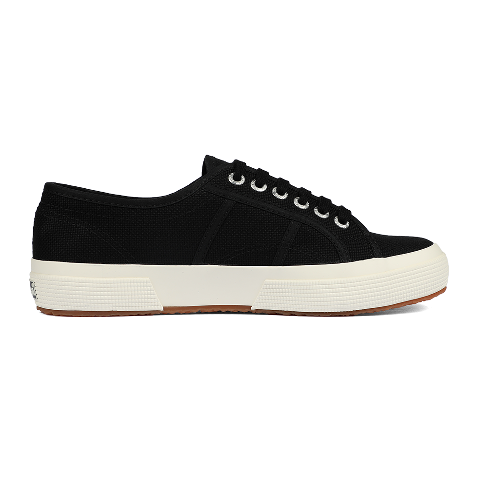 Superga Classic 2750 Black Full Avorio