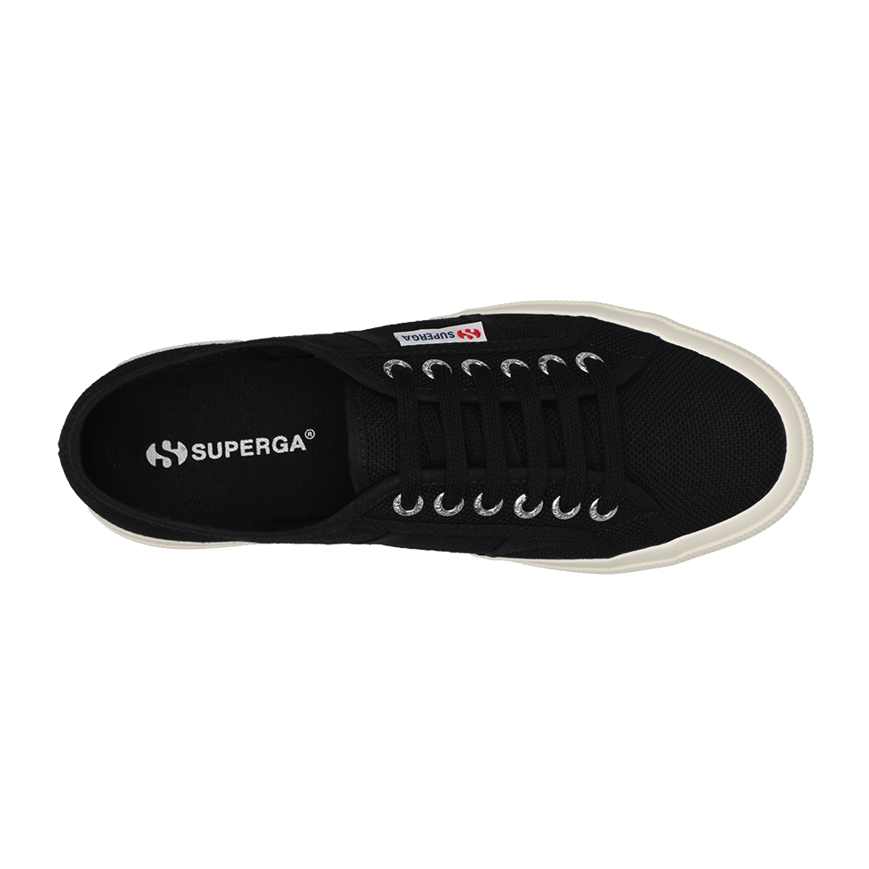 Superga Classic 2750 Black Full Avorio