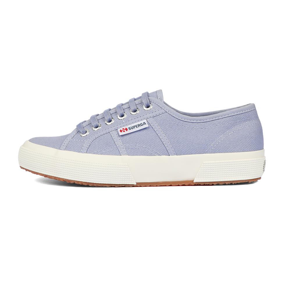 Superga Classic 2750 Blue Light Grey Full Avorio