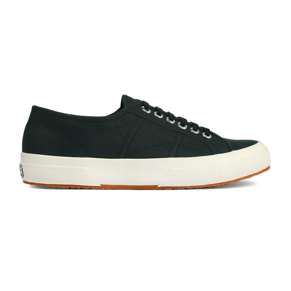 Superga Classic 2750 Green Dark Forest Full Avorio