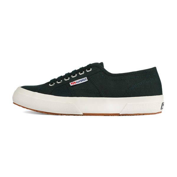 Superga Classic 2750 Green Dark Forest Full Avorio