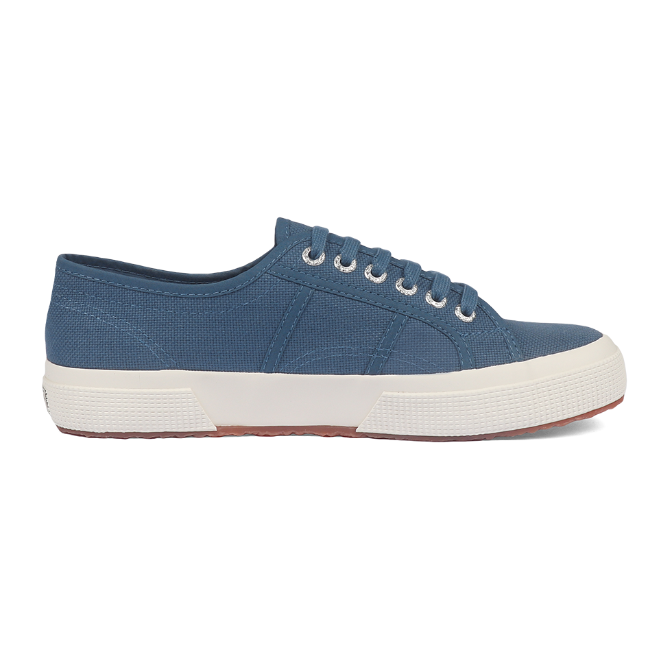 Superga Classic 2750 Blue Dusty Full Avorio