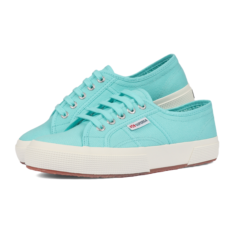 Superga Classic 2750 Azure Turquoise Full Avorio Superga Singapore