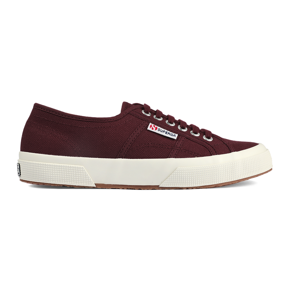 Superga Classic 2750 Red Bordeaux Full Avorio