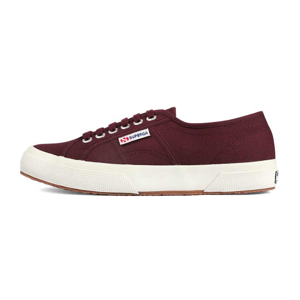 Superga Classic 2750 Red Bordeaux Full Avorio