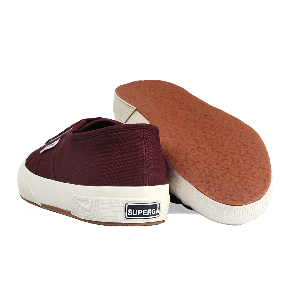 Superga Classic 2750 Red Bordeaux Full Avorio