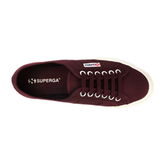 Superga Classic 2750 Red Bordeaux Full Avorio