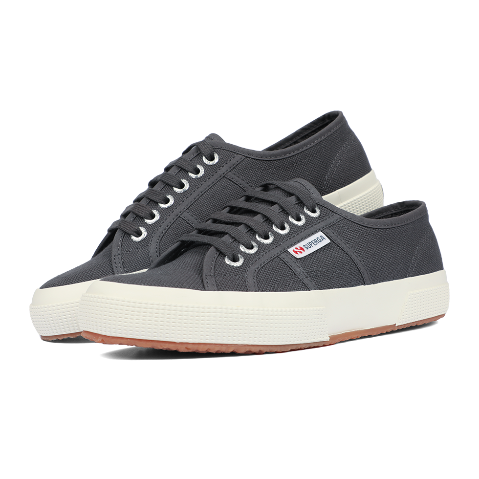 Superga Classic 2750 Grey Magnet Full Avorio