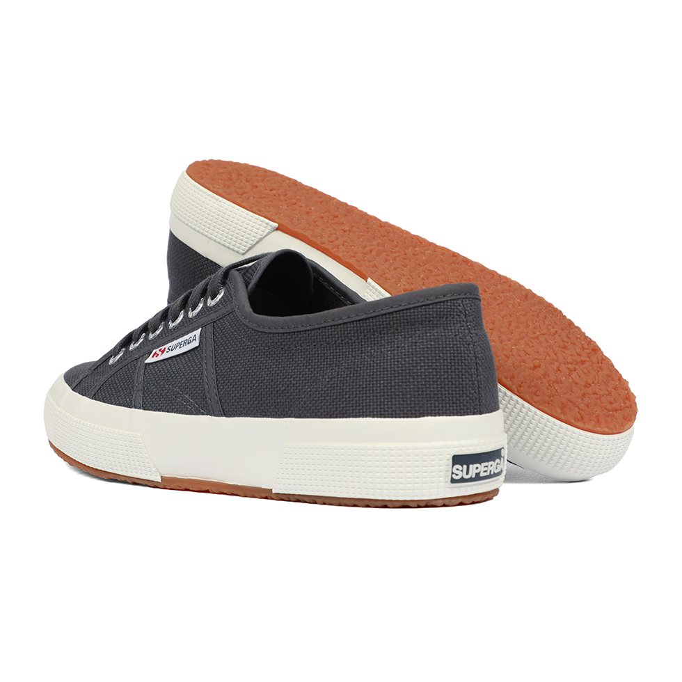 Superga Classic 2750 Grey Magnet Full Avorio