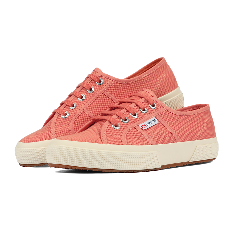 Superga Classic 2750 Orange Dusty Off White