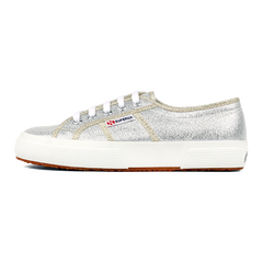 Superga 2750 Lamé Grey Silver Gold